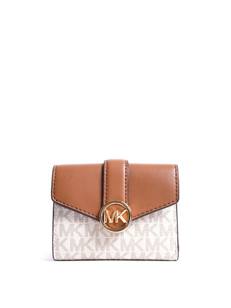 michael kors carmen medium flap bifold wallet|Michael Kors Carmen Women's Medium Bifold Wallet .